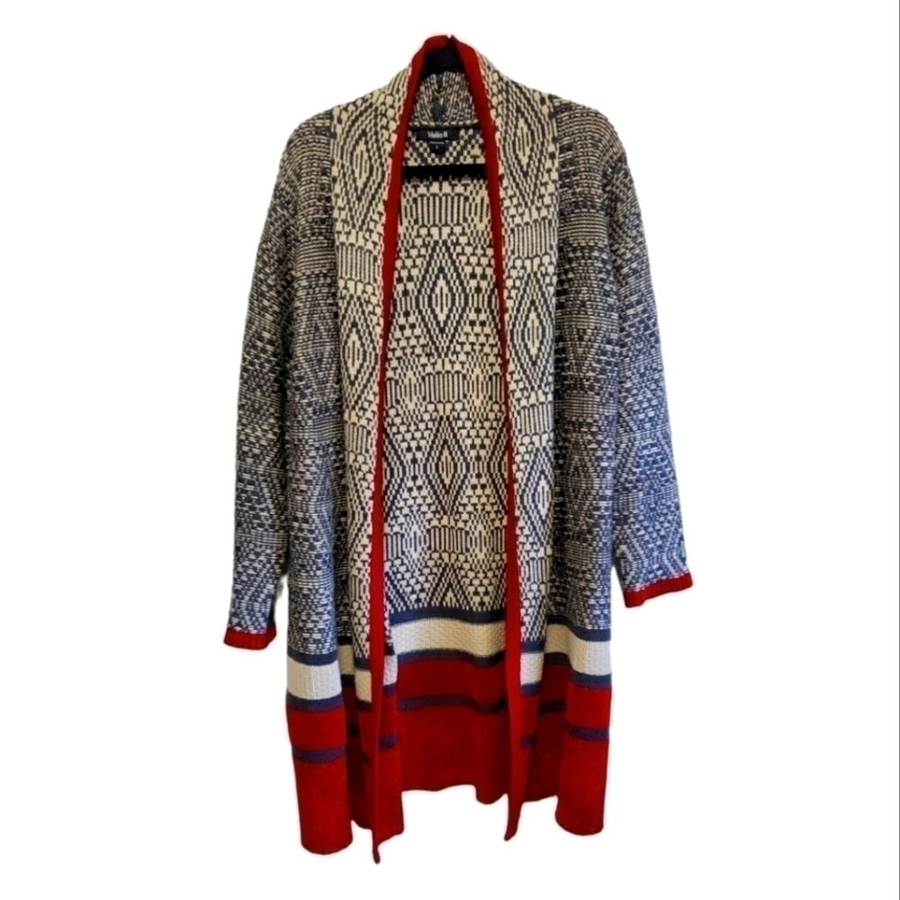Tribekka 44 Open Long Cardigan, Size L